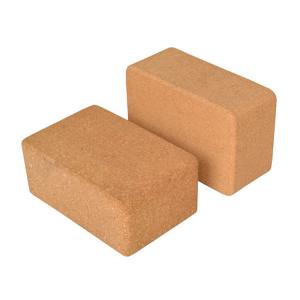 Hot Sale Eco Friendly Nature Blank Cork Yoga Block 3''x6''x9''