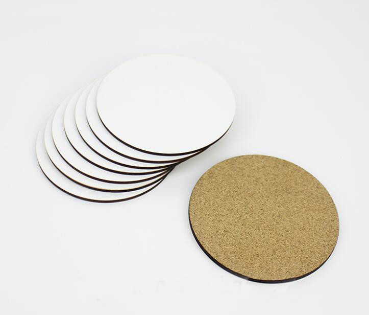 Hot Selling Diameter 90/95/100mm Sublimation MDF Blank Coaster or Customized Printing