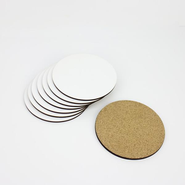 Hot Selling Diameter 90/95/100mm Sublimation MDF Blank Coaster or Customized Printing