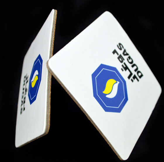 Hot selling promotional cork coaster Customized size and printed logo