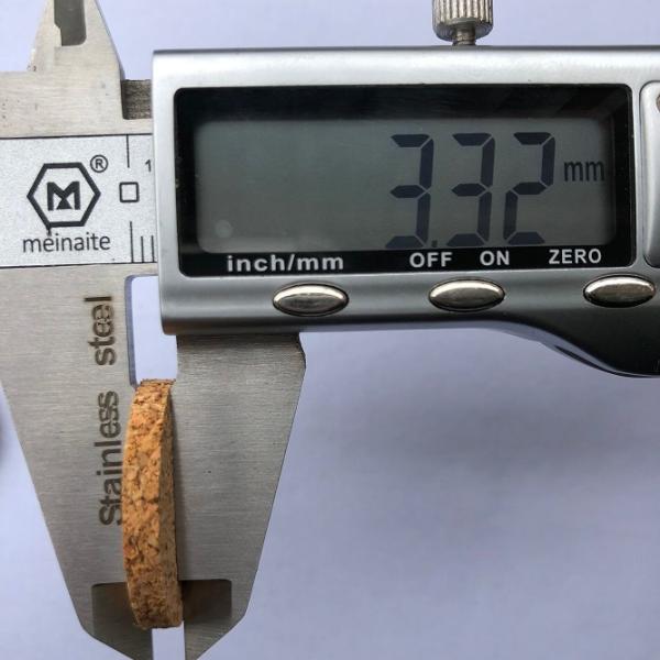 Hot Wholesale Price 25*25mm Better Housewares Protective Adhesive Cork Discs at Nature Color