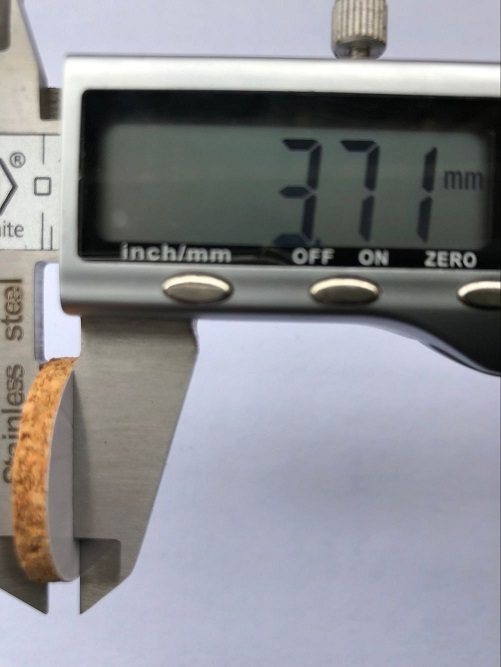 Hot Wholesale Price 25*25mm Better Housewares Protective Adhesive Cork Discs at Nature Color