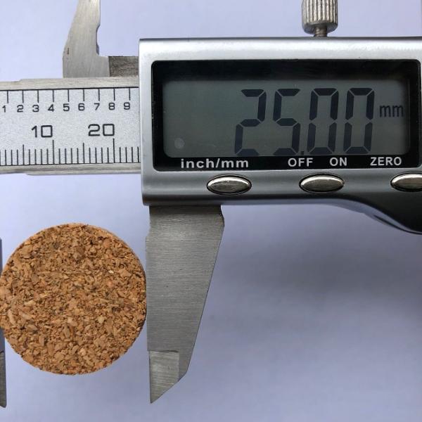 Hot Wholesale Price 25*25mm Better Housewares Protective Adhesive Cork Discs at Nature Color