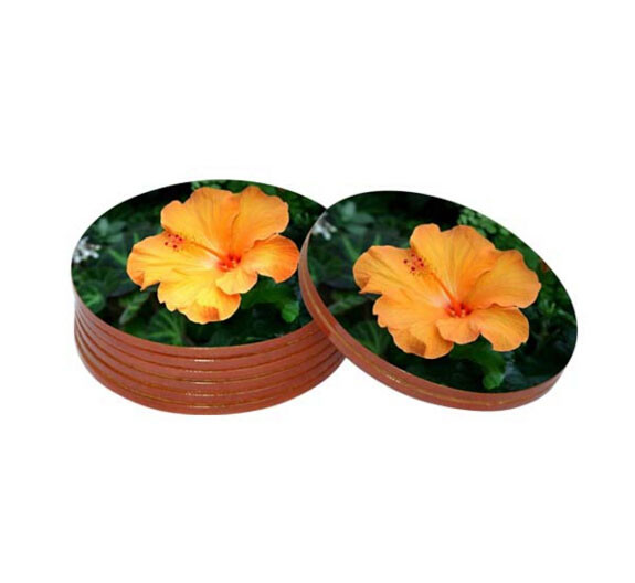 Hot Wholesale Round Shape cork coaster Customized size and printed logo for home and hotel