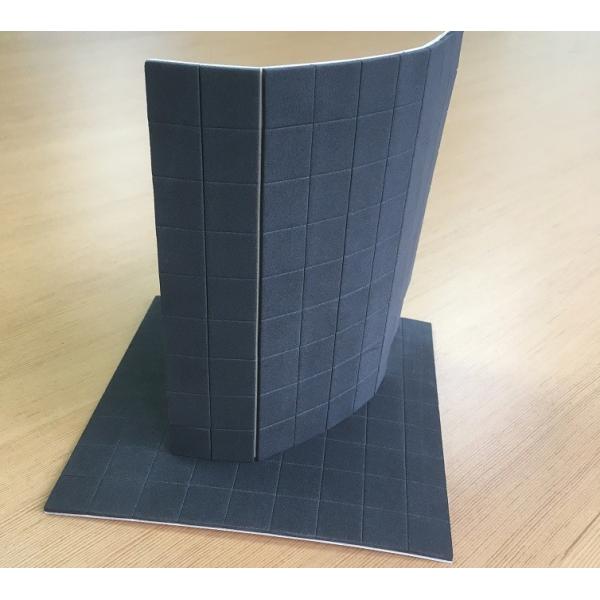 Hotsale 25x25x4MM Black Glass Protector Rubber Eva Pads for Glass Packing & Shipping by Sheet