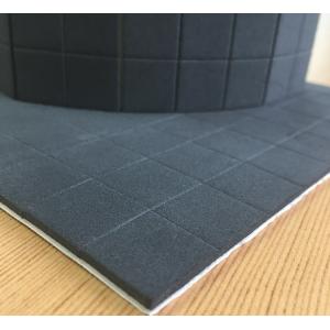 Hotsale 25x25x4MM Black Glass Protector Rubber Eva Pads for Glass Packing & Shipping by Sheet