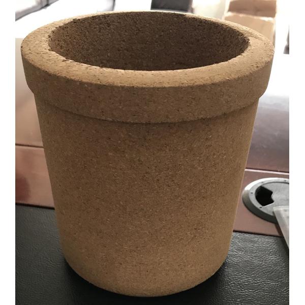 Modern Environmental Cork Bark Planter for Indoor Gardening or Decoration