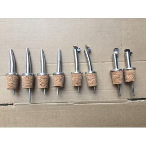 New Hot Stainless Steel Cork Olive Oil Bottle Pourer for Wholesale