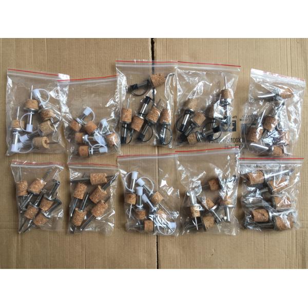 New Hot Stainless Steel Cork Olive Oil Bottle Pourer for Wholesale