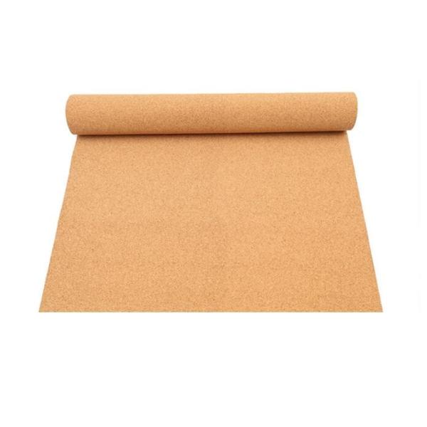 New Style Corkment Underlay with PE Film, 200-300kg/m3 Density, Good Damp & Sound Proof