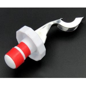 New Style Stainless Steel and Plastic Plug Lid for Wine Bottle New Style Stainless Steel and Plastic Plug Lid for Wine Bottle