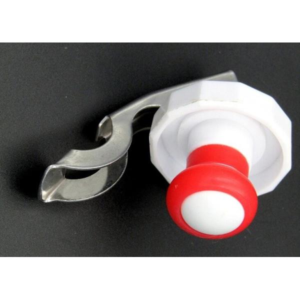 New Style Stainless Steel and Plastic Plug Lid for Wine Bottle