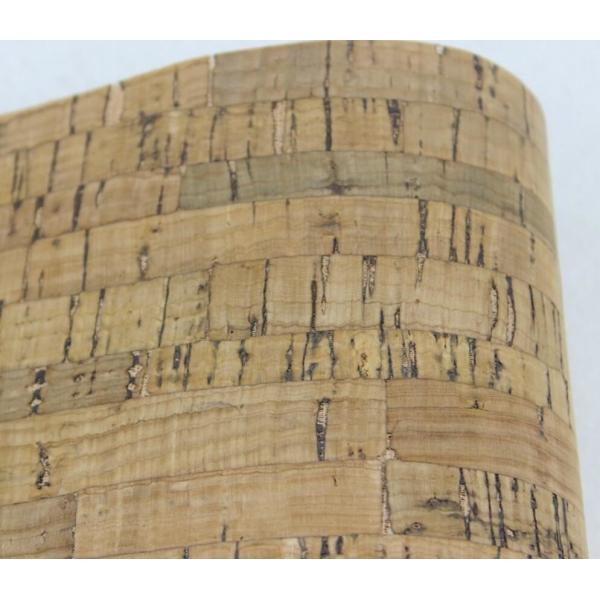 Popular 1.35m Width Dark Black Color Cork Fabric by Yard for Handbad, Wallet Making
