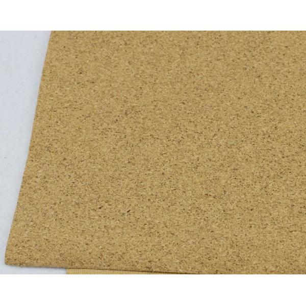 Popular 1.35m Width Mico-Granules Nature Cork Leather by Yard Color for Handag Making