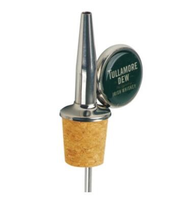 Professional Stainless Steel Olive Oil Liquor Wine Pourer with Cork Stopper