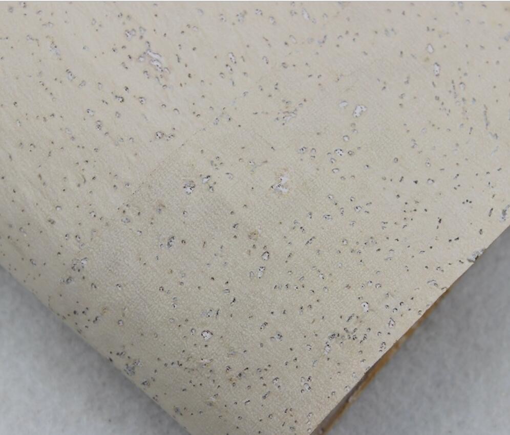 Promtional 1.4m Width Colored Cork Fabric in Nature Color for Shoes