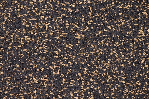 Recycled Rubber Corks Roll Flooring Underlay, Sound Insulation and Soundproof , Customized Size