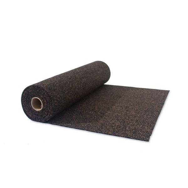 Recycled Rubber Corks Roll Flooring Underlay, Sound Insulation and Soundproof , Customized Size