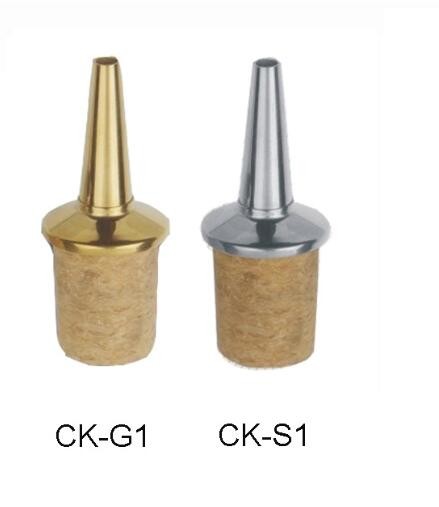 Stainless Steel Bottle Pourer Spout Dispenser Olive Oil Liquor Bottle with Cork Stopper