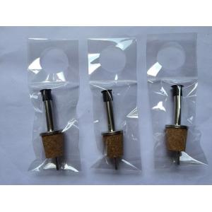 Toprated Stainless Steel Pourer with Cork for Ceramic/Olive Oil bottle