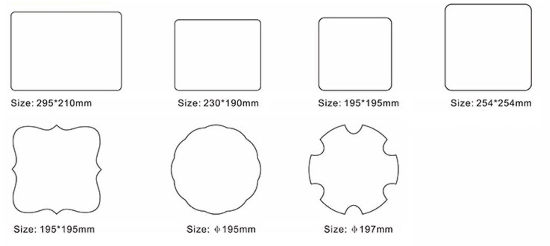 Unique Style 60x50mm Home Decorator Souvenir Sublimation Blank Fridge Magnets for Gifts