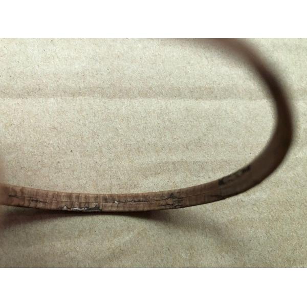 Wholesale Factory Pirce High quality 1mm Width Colorful Soft 100% Flat Cork Cord for Accessory