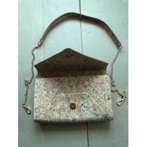 Wholesale Ladies Faction Shoulder Bag with Eco Cork at Customized Size